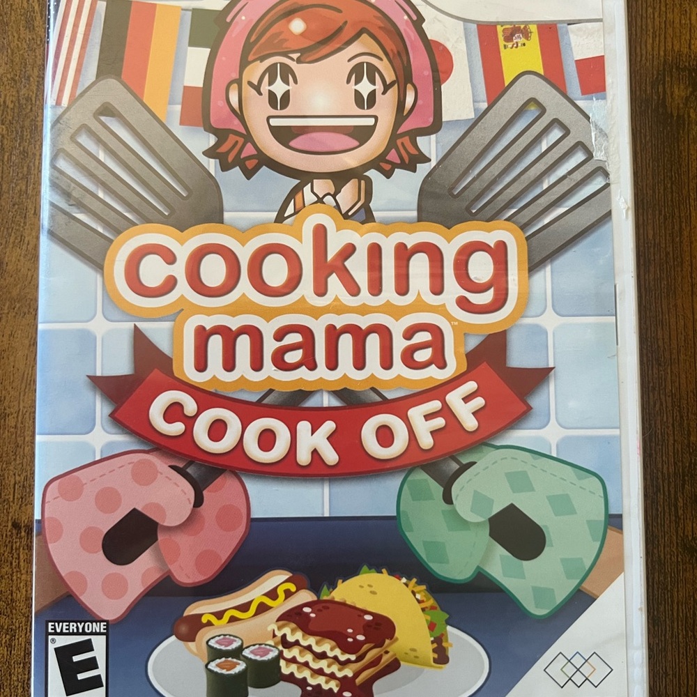 Cooking Mama: Cook Off Nintendo Wii 2007 Complete with Manual